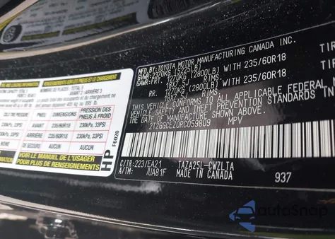 2024 Lexus Nx 350 Premium z USA, uszkodzony, nr VIN 2T2GGCEZ0RC059809